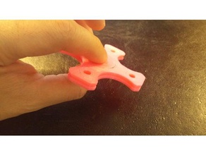 100 plastik spinner oyuncak & oyun aksesuarları 3dprintable kolay yazdırma fidget tek parça baskı yer 3d print model - Mito3D