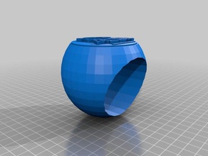 chibi-ring-text experiment 3d-drucken 3d print model - Mito3D