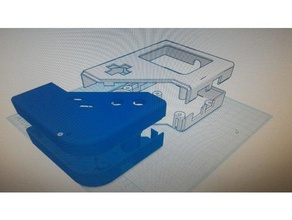piboy case cut fit trinus video games 3d print model - Mito3D