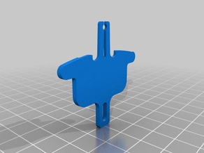 disc pad spacer flat mount sport & outdoors 3d print model - Mito3D