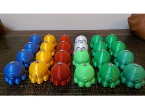 Angeln Tintenfisch - Kinder-Spielzeug Spiele Kinder octopus tako Spielzeug 3d print model - Mito3D