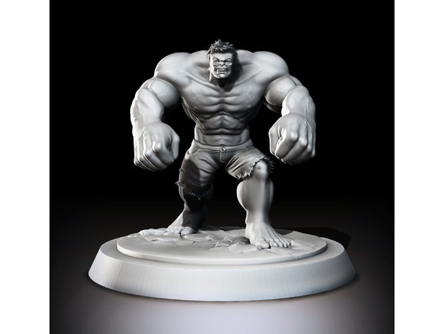 hulk tributo giocattolo & accessori di gioco figura azione action figure art cartone animato carattere collezione fumetti figurina la marvel comics universo statico statua personaggio dei videogiochi zortrax 3D print model - Mito3D