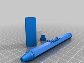 my customized laird's pen updated office 3d print model - Mito3D