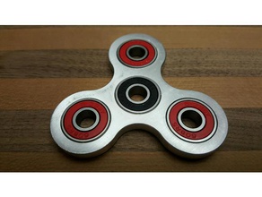 tri-fidget spinners toys & games breaking habits fidget fidget-toy hand spinner ring toy stress relief 3d print model - Mito3D