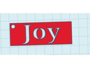 sevinç Anahtarlık 3d baskı 3d print model - Mito3D