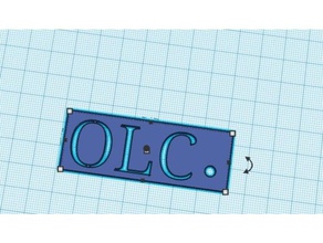 keychain olc 3d printing keychain 3d print model - Mito3D