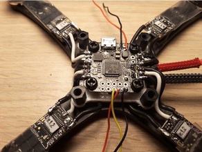 piko 20x20mm SMS ile 30 5x30 5 mm mikro uçuş kontrolcü - öfkeli gerçek adaptörü blx r c araçlar betaflight cleanflight drone kontrol multirotor naze32 quadcopter raceflight PDA ultimaker 3d print model - Mito3D