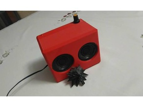 portable speaker music 3d print model - Mito3D