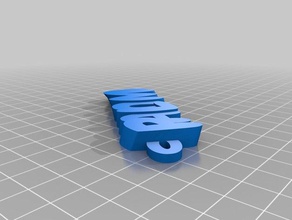 paloma Anahtarlık özelleştirilmiş 3d print model - Mito3D
