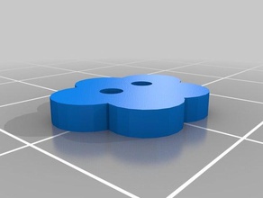 lindo botón monedas & insignias La impresión en 3d art 3d print model - Mito3D