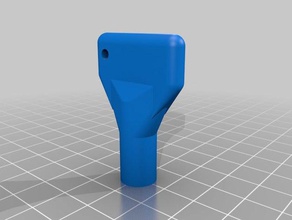 elevator triangular key hand tools customized 3d print model - Mito3D