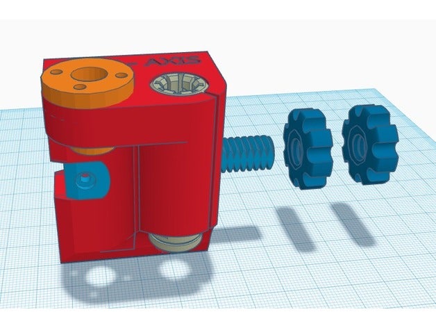 ei9ht - a8 z saptırma Sağ x kayış gergisi tendeur courroie 3d yazıcı aksesuarları 3D print model - Mito3D