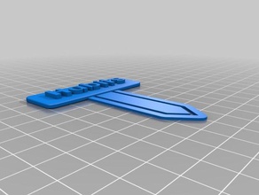 habits bookmark office customized 3d print model - Mito3D