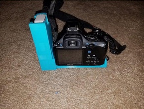 battery grip pentax k-x câmera 3d print model - Mito3D