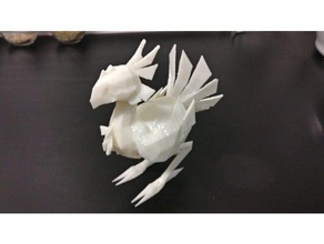 chocobo 7 kolay parça yaratıklar 3d print model - Mito3D