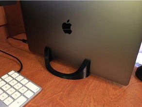 macbook pro 2016 il supporto verticale computer 3d print model - Mito3D