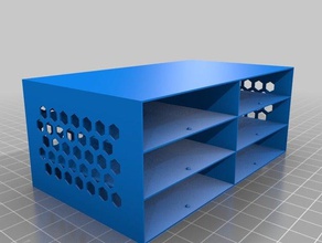 cajón de la electrónica los contenedores personalizado 3d print model - Mito3D