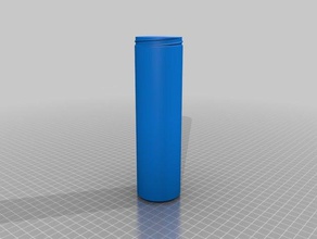 1 8 escala de filtro do motor recipiente recipientes personalizado 3d print model - Mito3D