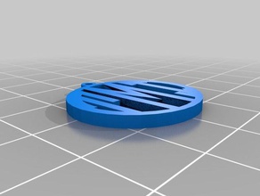 mi monograma personalizado colgante de varios bucles la joyería 3d print model - Mito3D