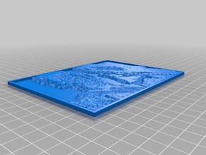 walking dead litho 2d-Kunst kundengebundene 3d print model - Mito3D