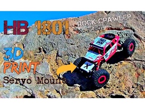 diy 3d print servo mount hb 1801 mini 1 18 4x4 crawler r c vehicles 1801 hb 1801 rock crawler songoland