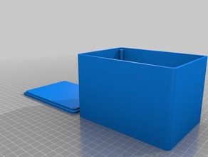 meu personalizados gabinete de suporte com parafuso-offs porta-ferramentas & caixas personalizado 3d print model - Mito3D