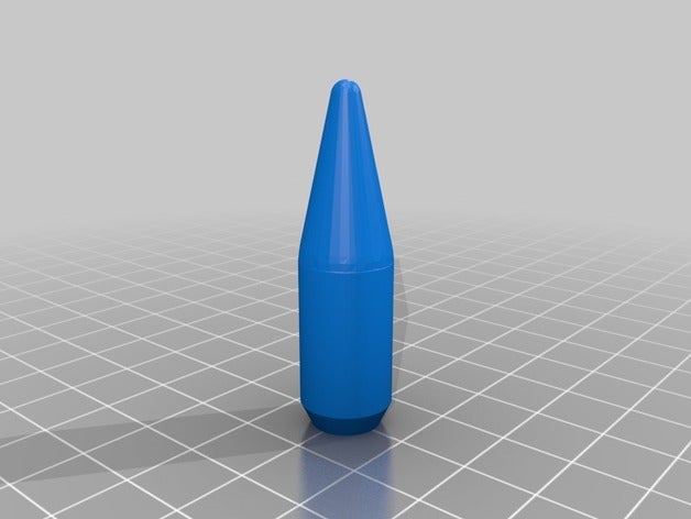 50 caliber bmg slug props bullet cal 3D print model - Mito3D