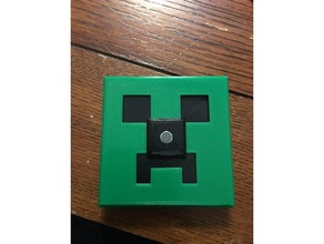 creeper fidget hand spinner Spielzeug & Spiele minecraft 3d print model - Mito3D