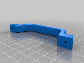 small handle organization cover door k8400 printer velleman 3d print model - Mito3D