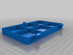 caixa bruta organização personalizado 3d print model - Mito3D