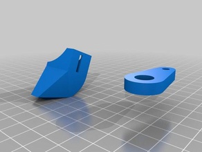 left15 snap-fit-Gebläse duct 3d-Drucker Teile kundengebundene 3d print model - Mito3D