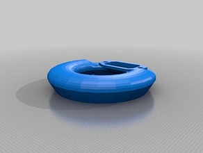 esablower - toroidal blower anycubic delta printers 3d printer parts duct 3d print model - Mito3D