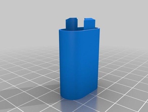 2 aa bottom containers customized 3d print model - Mito3D