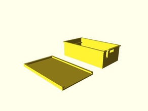 einfache lolin-box - openscad diy arduino lolin nodemcu 3d print model - Mito3D