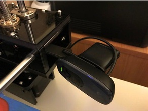 anet a6 logitech c270 camera holder 3d printer accessories mount 3d print model - Mito3D