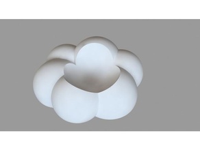 cloud coquetier cuisine et salle à manger le l'oeuf 3d print model - Mito3D