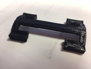 better seatbelt clip automotive 3d print model - Mito3D