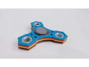 fidget spinner b3d L'impression 3d 3d print model - Mito3D