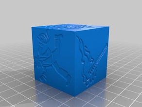 escape-Fluch Tempel Würfel kundengebundene 3d print model - Mito3D