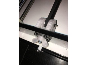 y tendeur de courroie prusa i3 L'imprimante 3d pièces 3d print model - Mito3D