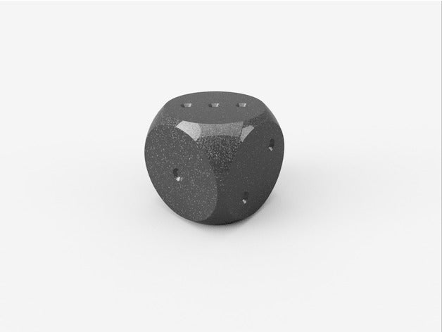 simple dice 3D print model - Mito3D