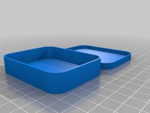 caja molde de 7 cm porta-ferramentas & caixas personalizado 3d print model - Mito3D