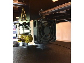 raise 3d n2 35x35 mm fan grill printer accessories raise3d 3d print model - Mito3D