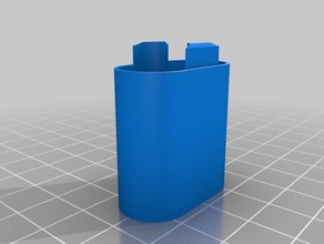 2 aa bottom - ok containers customized 3d print model - Mito3D