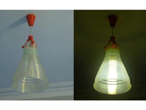 estilo industrial da lâmpada decoração 3d print model - Mito3D