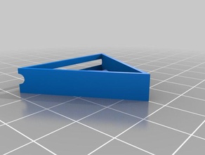 Dreieck Schmuck kundengebundene 3d print model - Mito3D