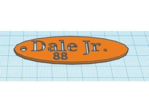 dale jr djs 3d printing 3d print model - Mito3D