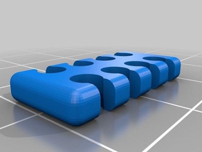 8 3 peine equipo personalizado 3d print model - Mito3D