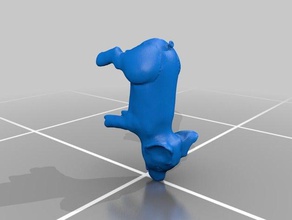 piggy animals chris parker bacon cute farm little meshmixer oink pig piglet sculptris 3d print model - Mito3D