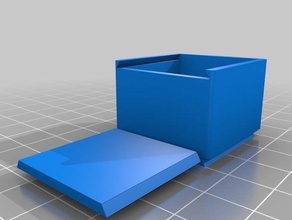 meine angepasste stapelbar multi box schieben Deckel-text-Fächer - Organisation kundengebundene 3d print model - Mito3D